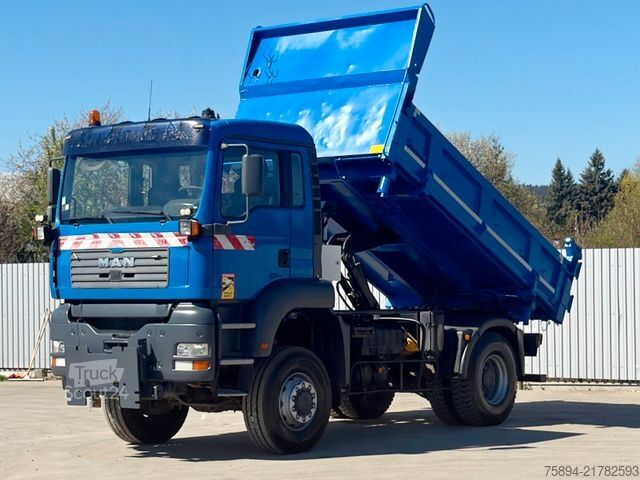 Самосвален камион MAN TGA 18.410 * Kipper 4,10 m * 4x4 * TOPZUSTAND