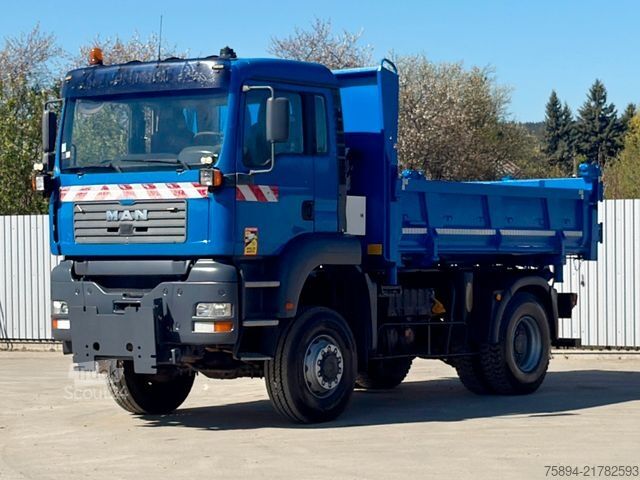 Tovornjak prekucnik MAN TGA 18.410 * Kipper 4,10 m * 4x4 * TOPZUSTAND
