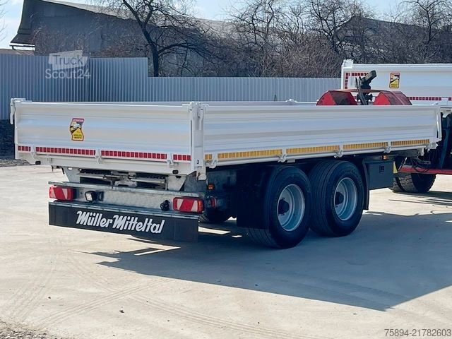 Prikolica MÜLLER-MITTELTAL Anhänger ( KIPPER ) 5,06m * TOPZUSTAND !