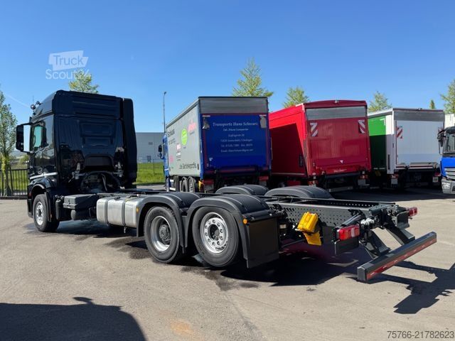 Châssis de camion MERCEDES-BENZ ACTROS 2546  / LENKACHSE / RADSTAND 5,2 m / PTO