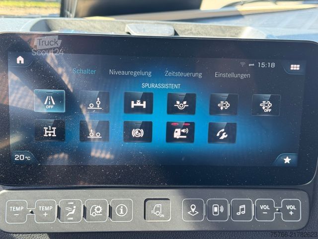 Châssis de camion MERCEDES-BENZ ACTROS 2546  / LENKACHSE / RADSTAND 5,2 m / PTO