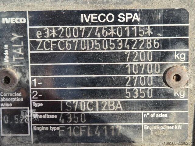  Iveco Daily 70 C 18