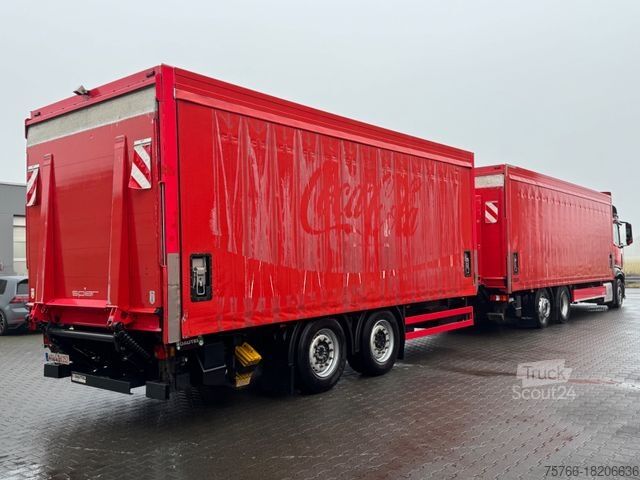 Drankentruck MERCEDES-BENZ ANTOS 2540 L / 2 x LBW / KOMPLETTZUG / 36 PAL