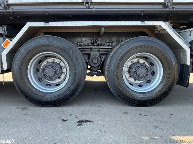 Vinç kamyonu Volvo FH 500 8x4 Effer 65 Tonmeter laadkraan + Fly-Jib