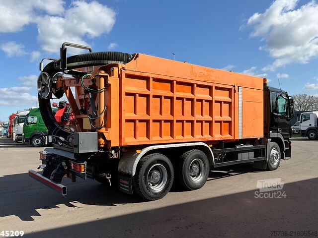 Imuajoneuvo Mercedes-Benz Actros 3336 6x4 RSP Saugbagger 7m³