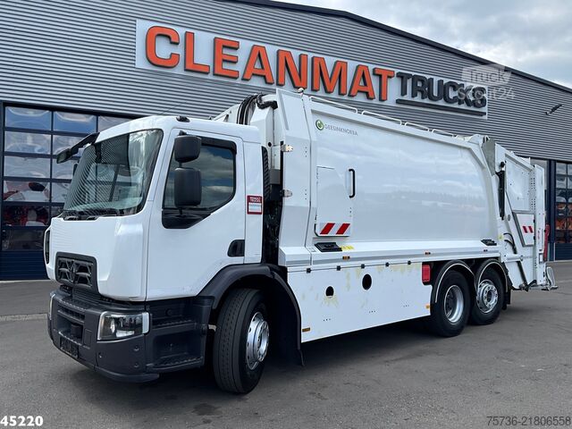 Автомобил за събиране на отпадъци Renault D 26 WIDE Euro 6 Geesink Norba MF 300 21m³