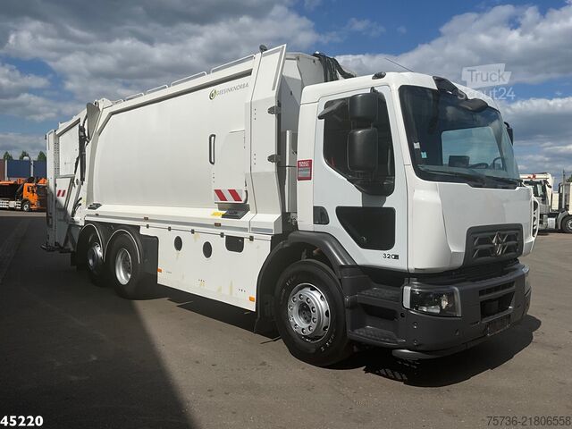 Машина для збору сміття Renault D 26 WIDE Euro 6 Geesink Norba MF 300 21m³