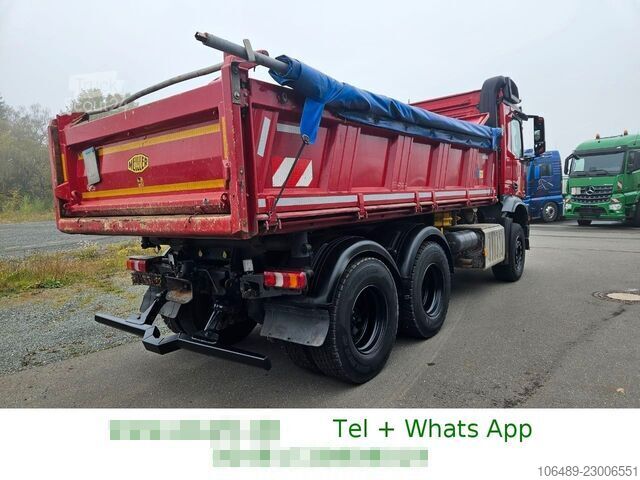 Háromirányú billenő teherautó MERCEDES-BENZ 2642 K 6x4 Blatt/Blatt Meiller