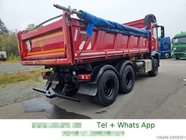 Háromirányú billenő teherautó MERCEDES-BENZ 2642 K 6x4 Blatt/Blatt Meiller