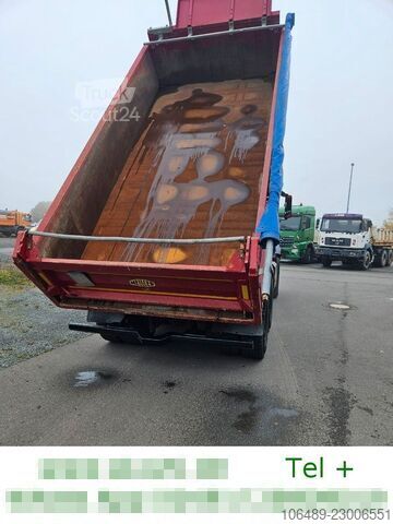 Háromirányú billenő teherautó MERCEDES-BENZ 2642 K 6x4 Blatt/Blatt Meiller