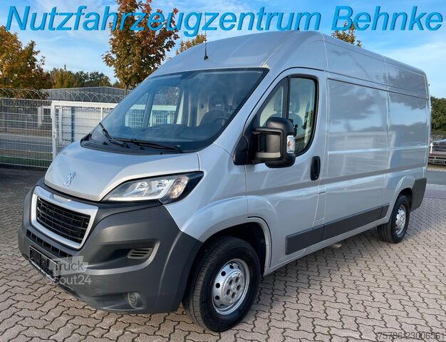Korotettu pakettiauto PEUGEOT Boxer 335 KA L2H2/ 96kw/ AC/ RFK/ E-Paket/ AHK