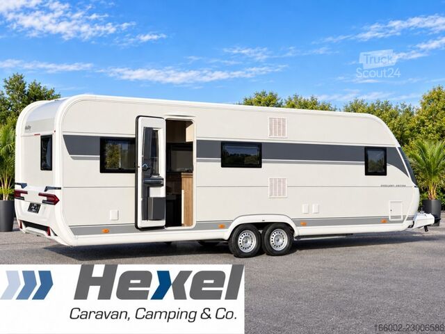 Caravana HOBBY Excellent Edition 650 KMFe 2.200 kg Auflastung
