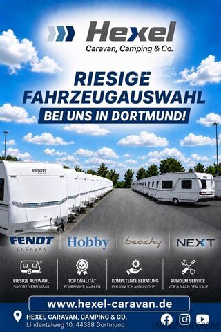 Caravana HOBBY Excellent Edition 650 KMFe 2.200 kg Auflastung