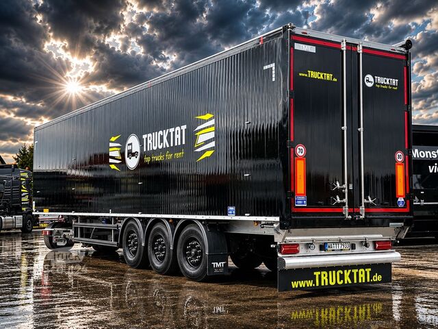 Semi-remorque à plancher roulant  TMT 92 cbm, Lift- u Lenkachse, MIETEN?