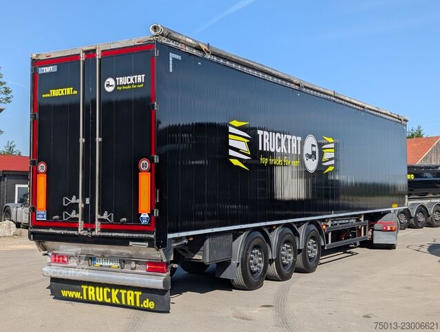 Semi-remorque à plancher roulant  TMT 92 cbm, Lift- u Lenkachse, MIETEN?