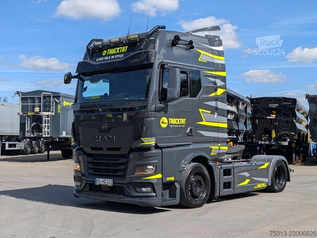 Objemový tahač MAN TGX 18.520 LL SA Voll-Ausstattung, Hub-Kupplung