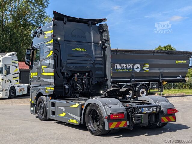 Objemový tahač MAN TGX 18.520 LL SA Voll-Ausstattung, Hub-Kupplung