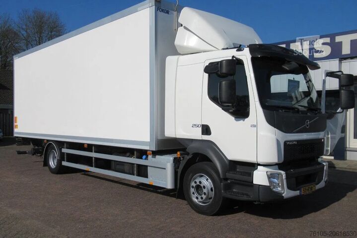 Koffer Volvo FL 250 Bakwagen + 6 deuren + Laadklep 2000 kg