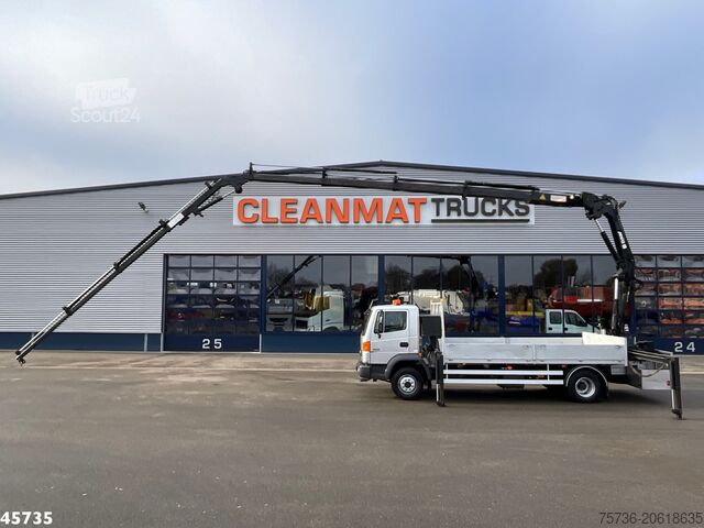 Camion cu macara Nissan Atleon TK15025R MKG 12 Tonmeter laadkraan + Fly...