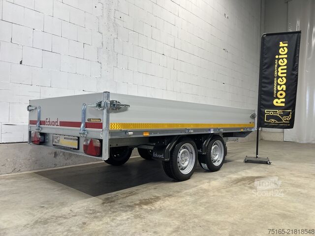 Flatbed trailer EDUARD 3015-4-P3-2063 Hochlader