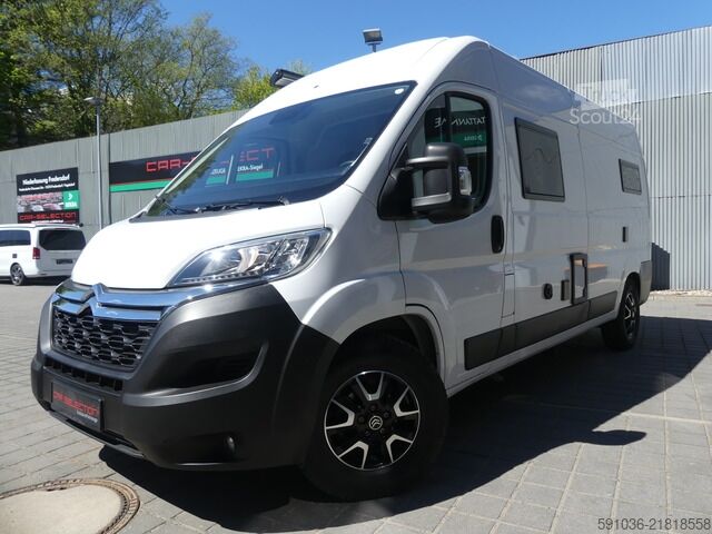 Asuntoauto citroen 600 Poessl Wohnmobil FAHRRADTRÄGER/TEMPOMAT