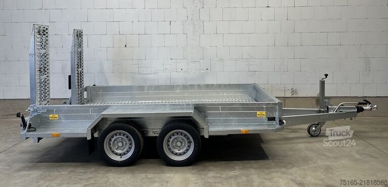 Iekārtu pārvadāšanas piekabes un ekskavatoru piekabes Saris Magnum Explorer 3500 Force one Maschinentranspor