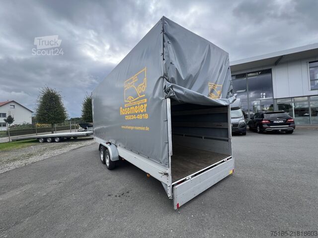 Remolque de caja KOCH 200.600.30 Kastenanhänger gebremst