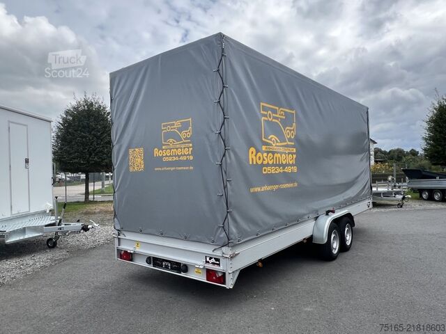 Remolque de caja KOCH 200.600.30 Kastenanhänger gebremst