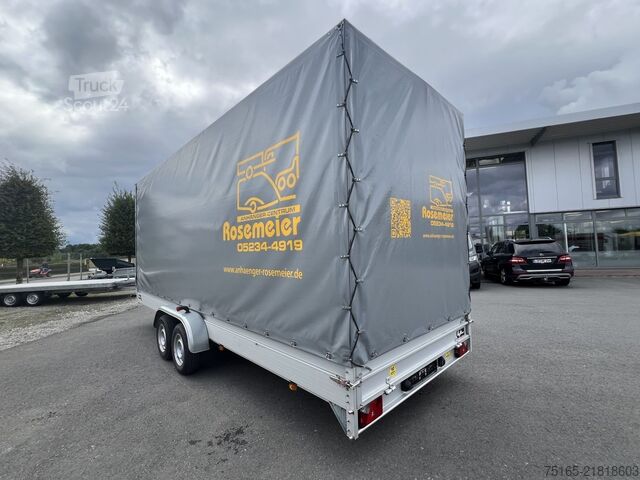 Remolque de caja KOCH 200.600.30 Kastenanhänger gebremst