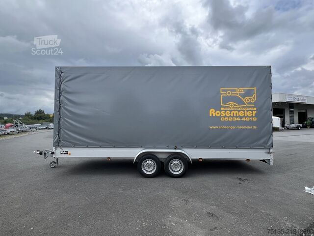 Remolque de caja KOCH 200.600.30 Kastenanhänger gebremst