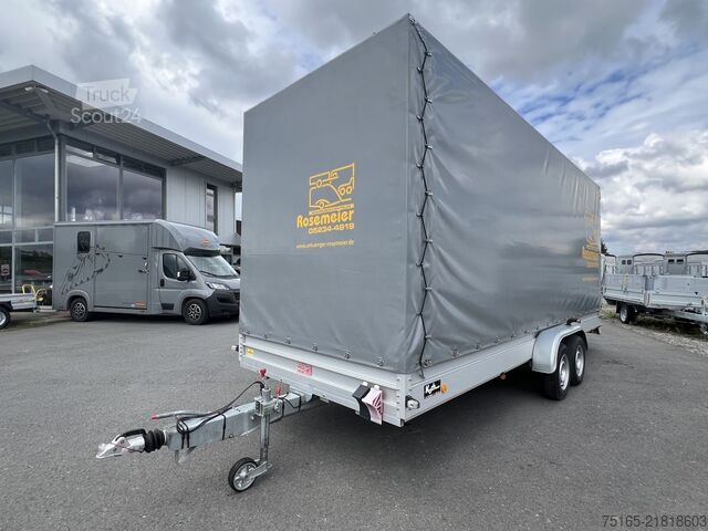 Remolque de caja KOCH 200.600.30 Kastenanhänger gebremst