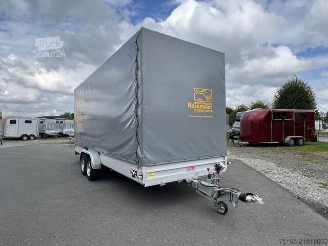 Remolque de caja KOCH 200.600.30 Kastenanhänger gebremst