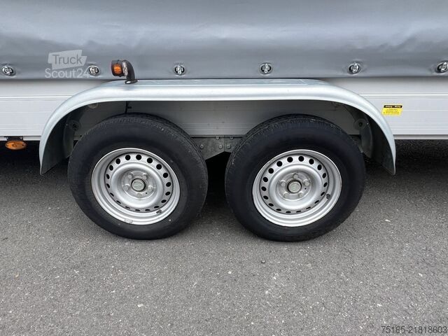 Remolque de caja KOCH 200.600.30 Kastenanhänger gebremst