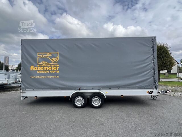 Remolque de caja KOCH 200.600.30 Kastenanhänger gebremst