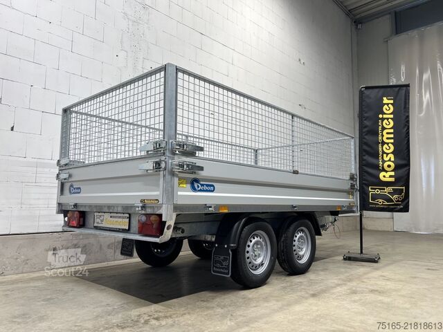 Kipper Cheval Liberte Debon PW1.2E Lux E-Pumpe Gitter Rückwärtskipper