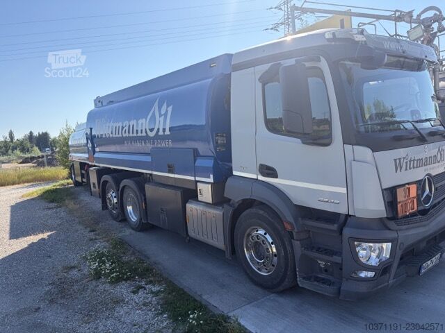 Cisternová súprava A1/A3 + cisternový príves 36 550 l Mercedes-Benz Actros 2546