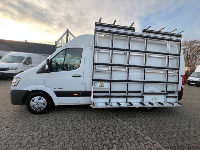 Furgão de teto alto HYUNDAI H350 2,5 CRDI L3-H2 Maxi Hoch+Lang*Glaß Gestell*