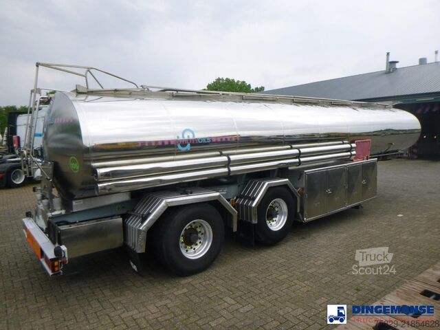 Tvertne Magyar Fuel / oil tank steel 23 m3 / 7 comp + pump