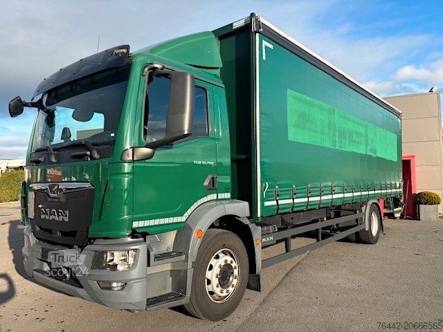 LKW mit Pritsche & Plane MAN TGM 18.290BL-SCHIEBEPLANEN/EDSCHA DACH/LBW 2TON