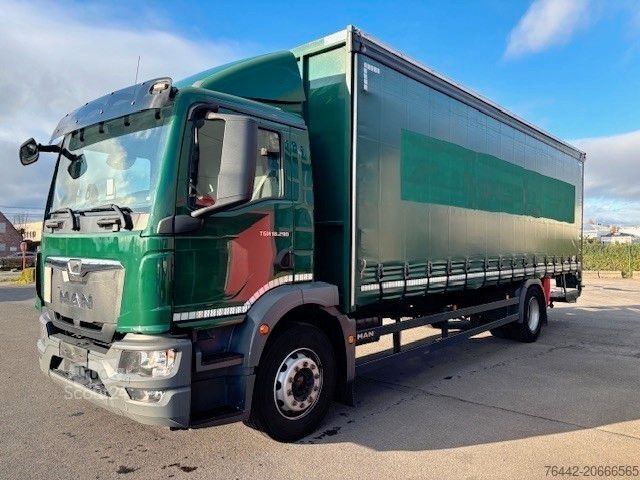 LKW mit Pritsche & Plane MAN TGM 18.290BL-SCHIEBEPLANEN/EDSCHA DACH/LBW 2TON