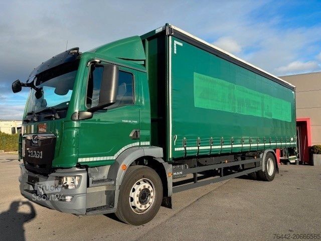LKW mit Pritsche & Plane MAN TGM 18.290BL-SCHIEBEPLANEN/EDSCHA DACH/LBW 2TON