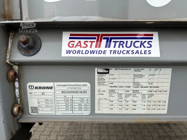 Lonas deslizantes Krone SD Schuifzeil -Dak / SAF-Disc / Apk