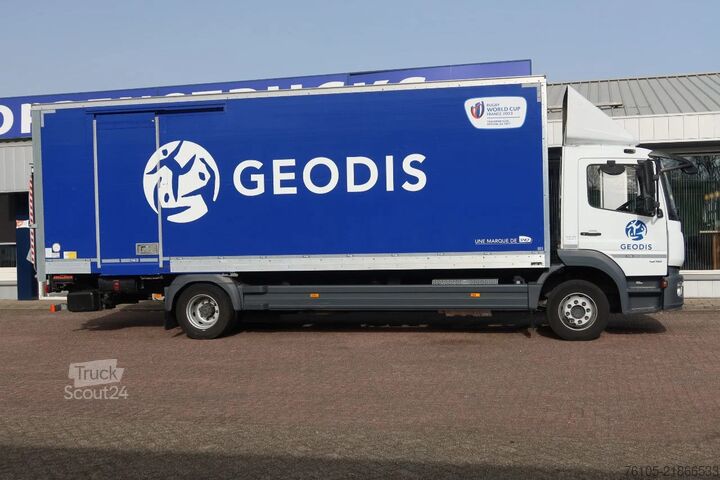 Walizka Mercedes-Benz Atego 1218 1218 L Bak+Klep Dhollandia 1500 kg