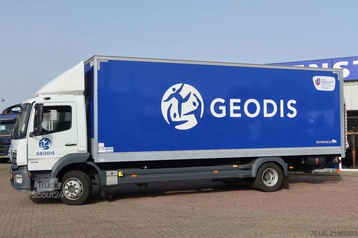 Walizka Mercedes-Benz Atego 1218 1218 L Bak+Klep Dhollandia 1500 kg