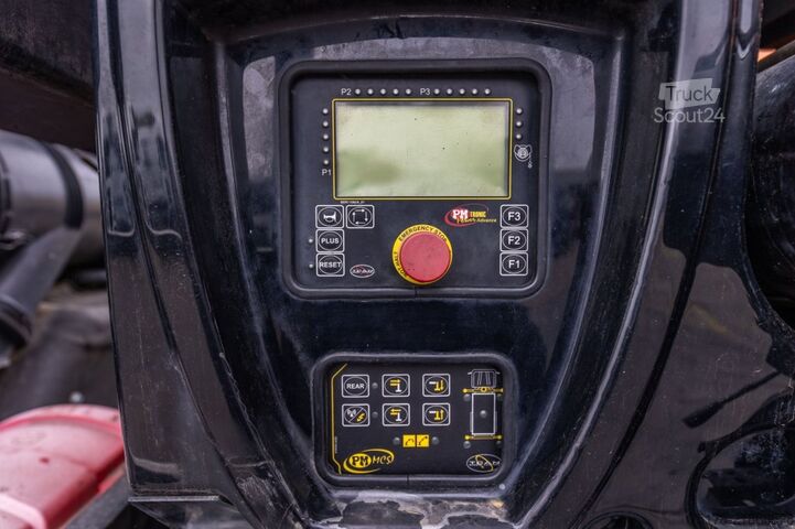 Camion-benne avec grue MAN TGS 35.400 BL -8x4H-6+ PM 38.5 SP-LC/7x