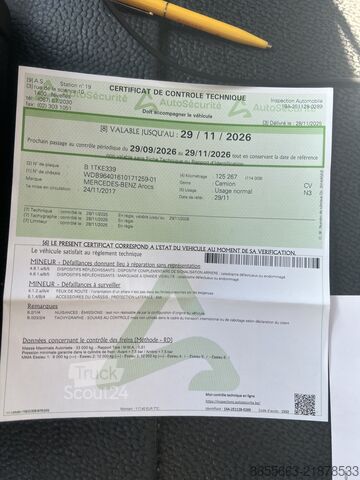 Tracteur routier standard Mercedes-Benz arocs3351