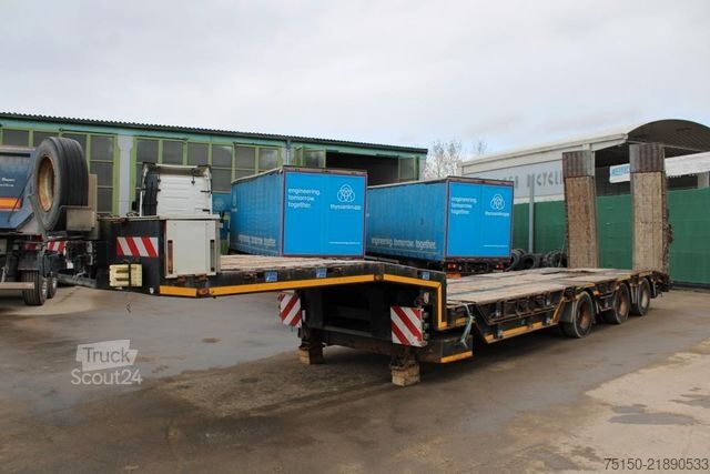 Низькорамний напівпричіп KÖGEL ST 30 Semi-Tieflader RADMULDE Nr: 818