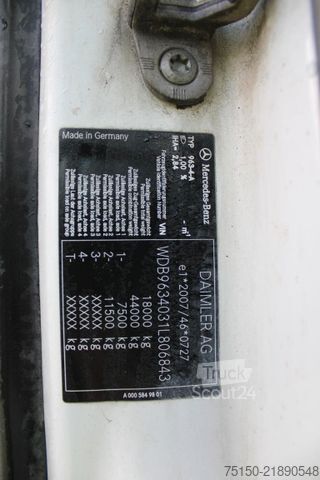 Standaard trekker MERCEDES-BENZ 1843 4x2 BL - Kipphydraulik - Nr.: 843