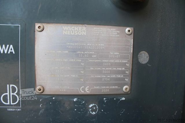 Sonstige WACKER Dumper DW 50 - Nr.: 309