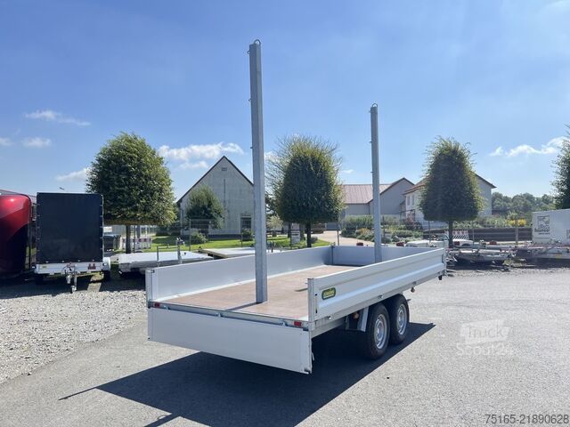 Langmaterialetrailer UNSINN ULM 4820-35-14 Langmaterialanhänger